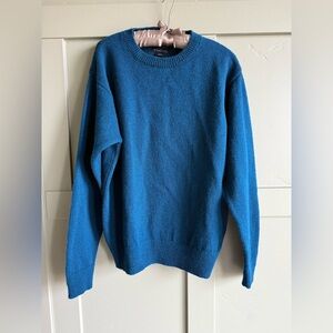 Pendleton Teal Crewneck Sweater Washable Wool Size M